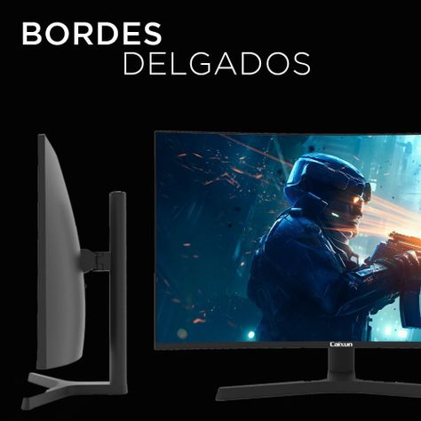 Monitor Gamer Curvo Caixun 27" QHD VA 1500R 165Hz HDMI DP Tipo C 1ms C27C2Q-6