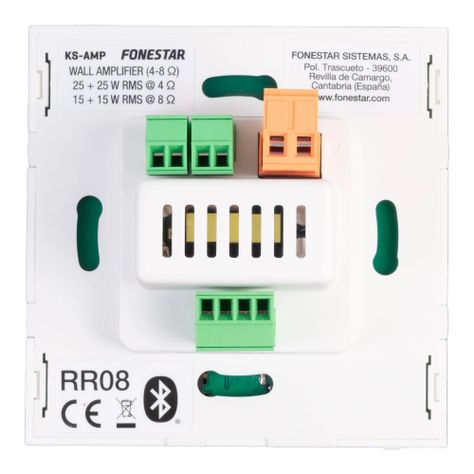 Kit Amplificador y 4 Parlantes 25W + 25W -2