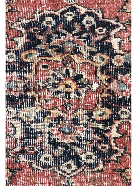 Alfombra Persa Vintage de Lana de 1.90 x 1.20 mts, AA089-1
