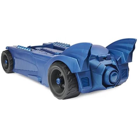 Juguete Auto Batimovil 40Cm Batman Azul-2