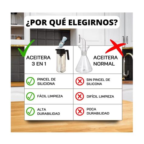 Aceitero De Vidrio 550ml Antigoteo Con Brocha De Silicona-3