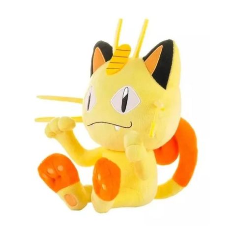 Juguete Peluche Pokemon Meowth 30cm Beige Infantil-1