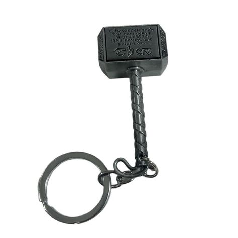 Llavero Metalico Premium Martillo De Thor Mjolnir Con Destapador-1