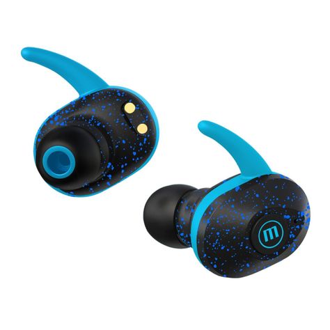 Audifonos Bluetooth TWS In Ear Azul Mini Duo-1