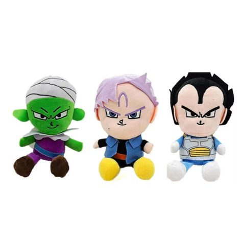 Juguete Pack 6 Peluches Dragon Ball 23cm Infantil-2
