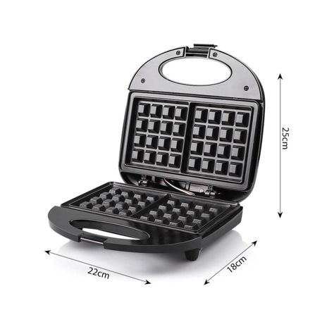 Waflera Electrica 2 Rebanadas 850W Waffle Maker R242-2