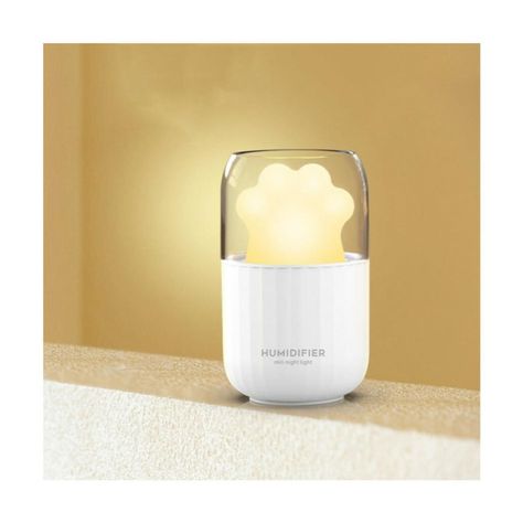 Humidificador 300ml Figura Patita De Gato Colores-1