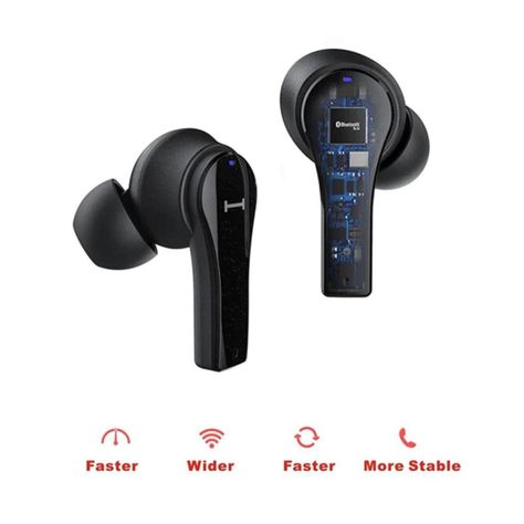 Audifonos Bluetooth TWS In Ear Recargables Negro QT82-2