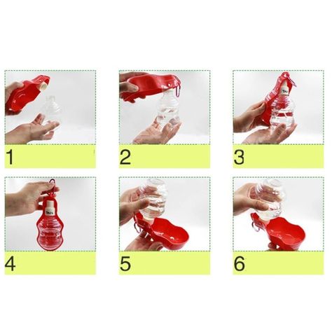 Botella De Agua Portatil Para Mascotas 500ml-2