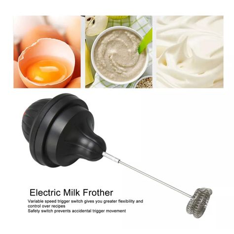 Espumador De Leche Portatil Recargable USB-3
