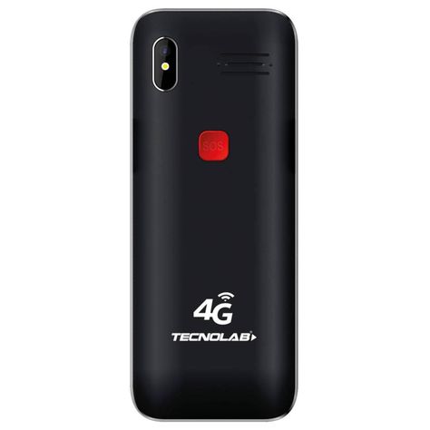 Telefono Senior Adulto Mayor 4G Negro Doble SIM Card TL487-1