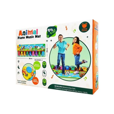 Juguete Alfombra Musical Piano 85x30cm Divertido Infantil-4