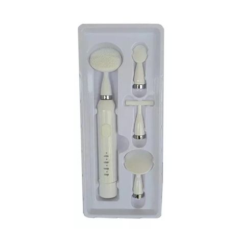 Masajeador Limpiador Facial 4 En 1 Ultrasonico Accesorios-3