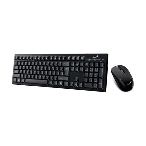 Kit Teclado Y Mouse Inalambrico USB Negro KM-8101-2