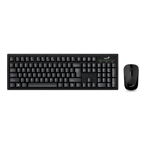 Kit Teclado Y Mouse Inalambrico USB Negro KM-8101-3