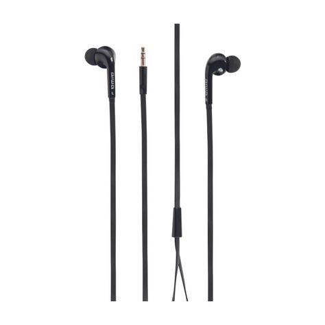 Audifonos Alambricos Jack 3.5mm InEar Negro B60-2