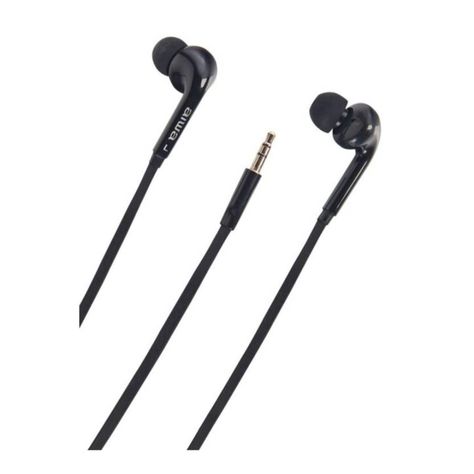 Audifonos Alambricos Jack 3.5mm InEar Negro B60-3