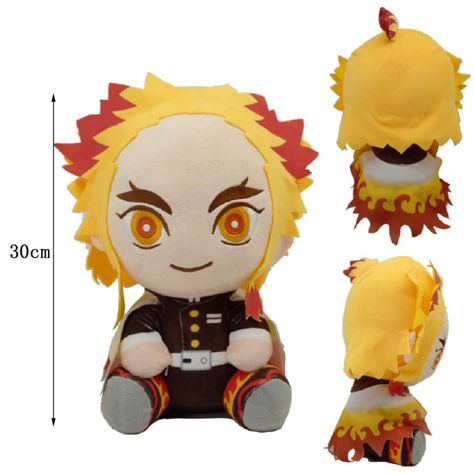 Juguete Peluche Rengoku 20cm Demon Slayer Anime-1