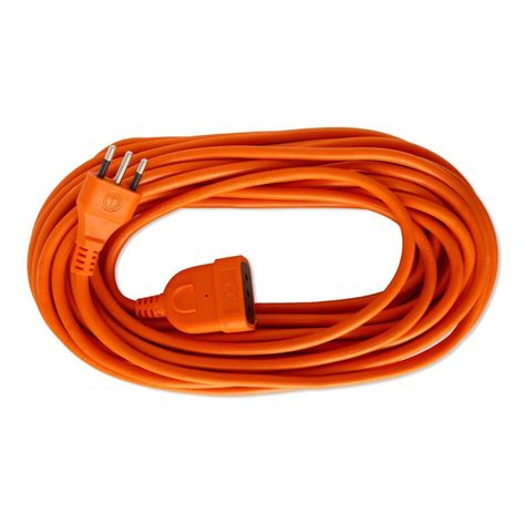 Alargador Extension De Corriente 5Mts 10A Naranja-2