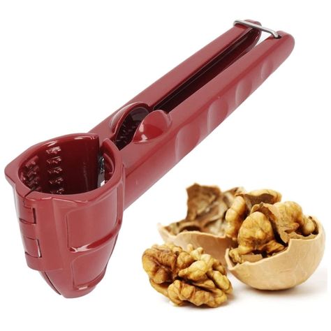 Partidor De Nueces Y Almendras Metalico Manual Rojo-0