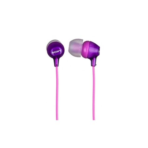 Audifonos In Ear Jack 3.5mm Morado MDREX15P-0