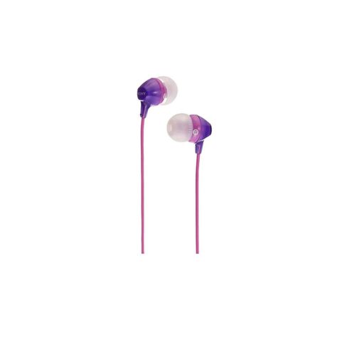 Audifonos In Ear Jack 3.5mm Morado MDREX15P-2