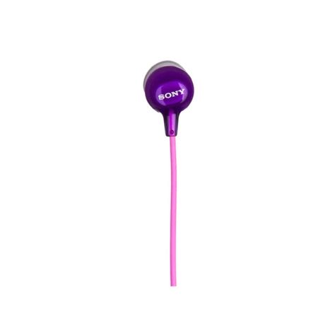 Audifonos In Ear Jack 3.5mm Morado MDREX15P-3