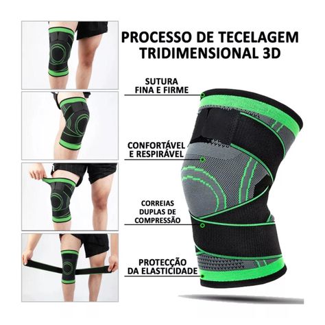 Rodillera Deportiva Elastica Compresion Cuidado Lesion-3