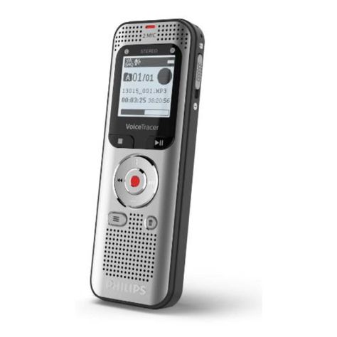 Grabadora De Voz 8GB Jack 3.5 VoiceTracer DVT2050-0