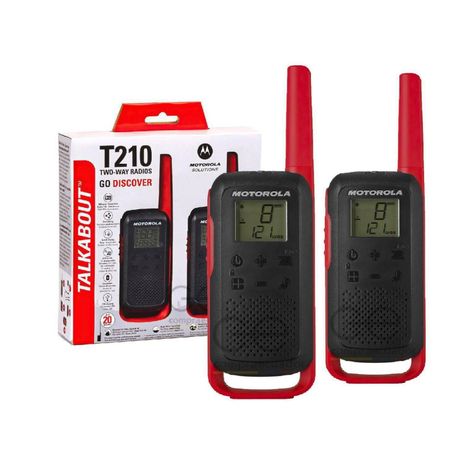 Pack 2 Radio Transmisor Walkie Talkies 32Km T210-3