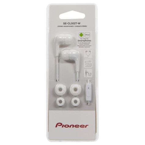 Audifonos In Ear Jack 3.5mm 1.2m Blanco SE-CL502-2
