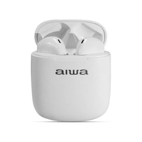 Audifonos Bluetooth Recargables TWS InEar Blanco AW8-0