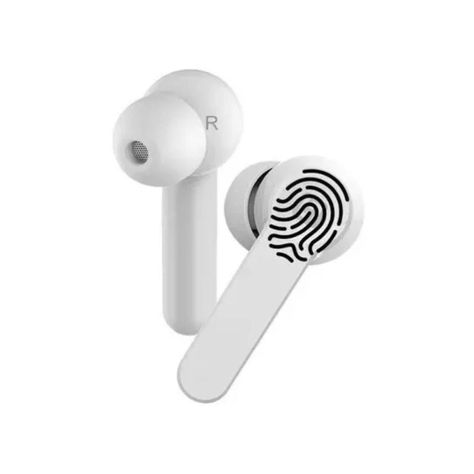 Audifonos Bluetooth Recargables TWS InEar Blanco AW8-3
