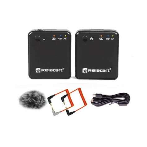 Relacart R1 Sistema de Micrófono Inalámbrico Lavalier-1
