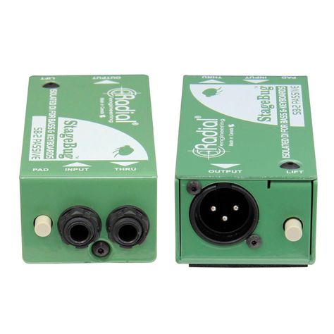 Radial SB2 Stagebug Caja Directa Pasiva-2