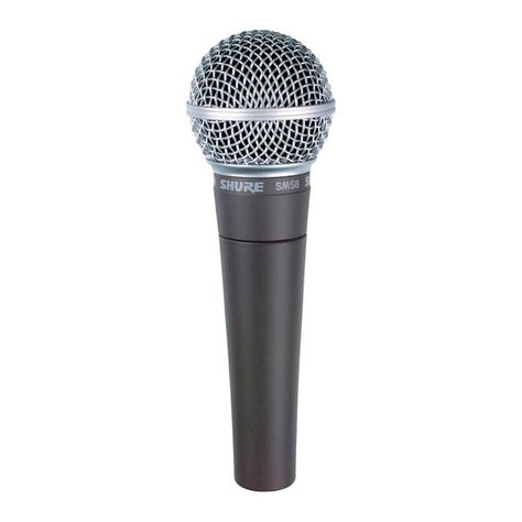 Shure SM58 LC Micrófono Dinámico-0