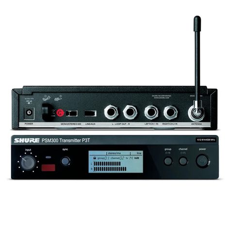 Shure P3T K12 Transmisor Inalámbrico Monitoreo-1