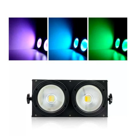 LED Blinder 2X100W + Pixel RGB Effect Big Dipper BD-LC006-2