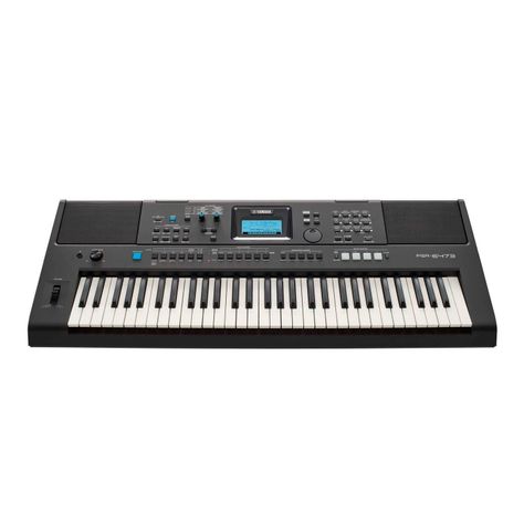 Yamaha PSR-E473 Teclado Portátil-0