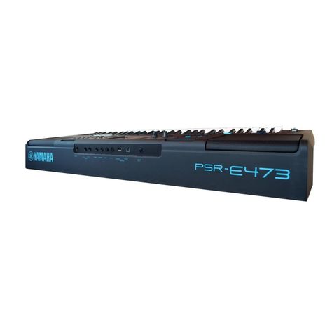 Yamaha PSR-E473 Teclado Portátil-1