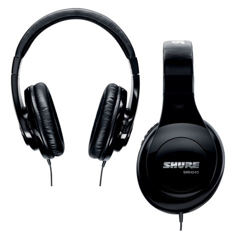Audífonos cerrados Over Ear Profesionales Shure-1