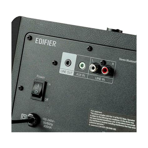 Edifier D12 BLACK Parlante Portátil-1