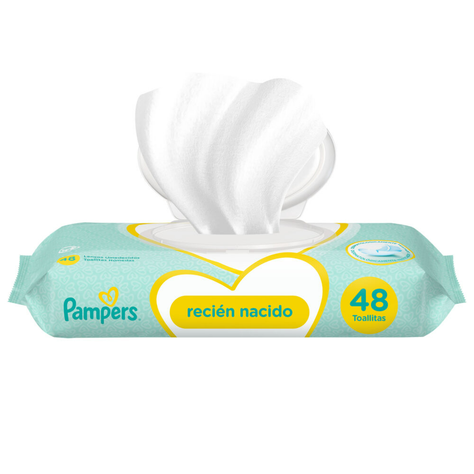 12 Paquetes Toallitas Húmedas Wipes Pampers Recién Nacido -1