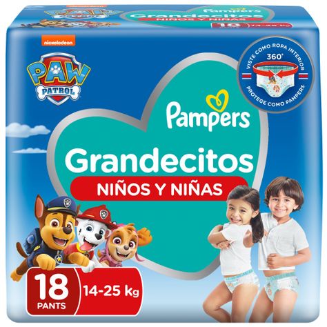 Pañales Pampers Grandecitos Talla XXG 36 Unidades-0
