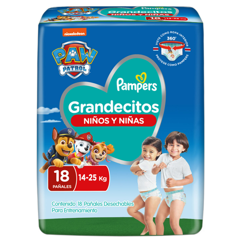 Pañales Pampers Grandecitos Talla XXG 36 Unidades-6