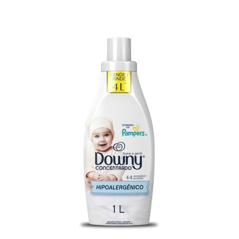 Pack 3 Suavizantes Downy Concentrado Ropa Suave Y Gentil 1L-1