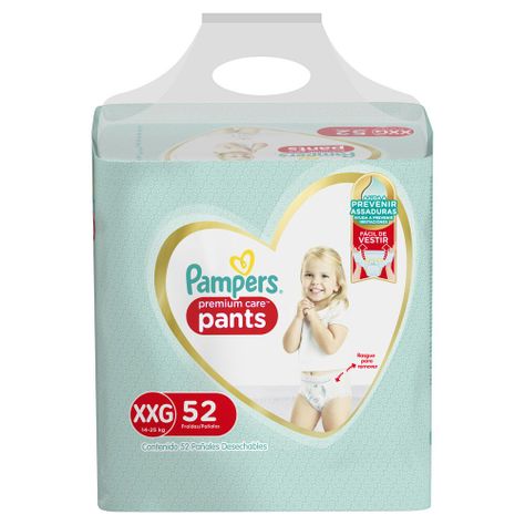 Pañales Pampers Premium Care Pants XXG 52 Unidades-6
