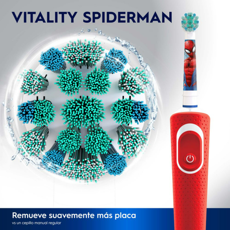 Cepillo de Dientes Electrico Spider-Man 1 un Oral-B-1
