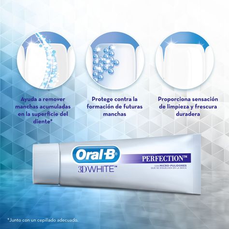 Pasta De Dientes Oral-B 3D White Perfection 102g-2
