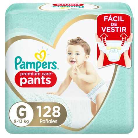 Pañales Pampers Pants Talla G 128 Unidades-0